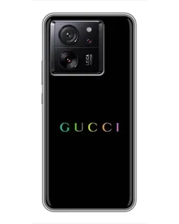 Чехол для Xiaomi 16 с картинкой «Gucci — неоновый минимализм»