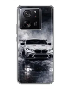 Чехол для Xiaomi 16 с картинкой «BMW сквозь туман»