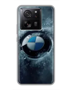 Чохол для Xiaomi 16 з картинкою «Логотип BMW — лід»