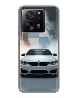 Чохол для Xiaomi 16 з картинкою «BMW в білому диму»