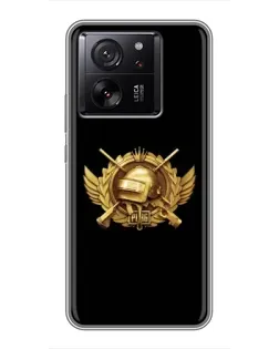 Чохол для Xiaomi 16 з картинкою «PUBG — помаранчевий градієнт»