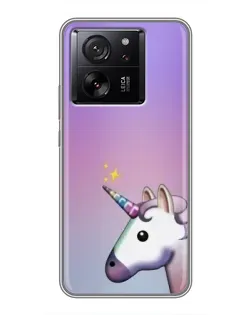 Чехол для Xiaomi 16 с картинкой «Единорог градиент»