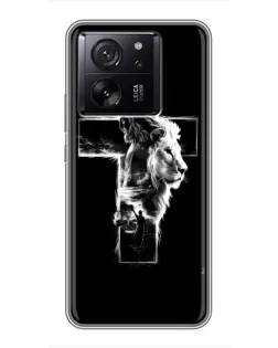 Чехол для Xiaomi 16 с картинкой «Сияющий крест Jesus»