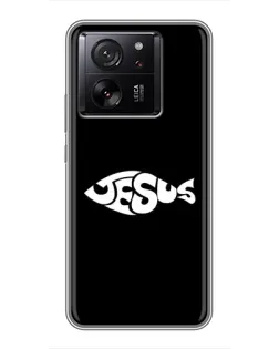 Чехол для Xiaomi 16 с картинкой «Рыба Jesus»