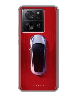 Чехол для Xiaomi 16 с картинкой «Tesla Top View» Чехол для Xiaomi 16 с картинкой «Tesla Top View»