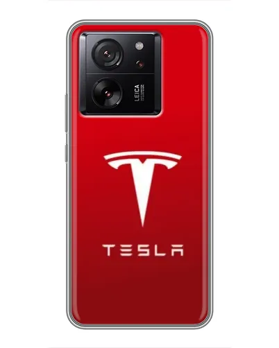 Чехол для Xiaomi 16 с картинкой «Tesla Red Classic»