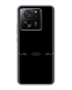 Чехол для Xiaomi 16 с картинкой «Audi — световой подпись» Чехол для Xiaomi 16 с картинкой «Audi — световой подпись»
