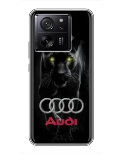 Чехол для Xiaomi 16 с картинкой «Пантера и Audi»