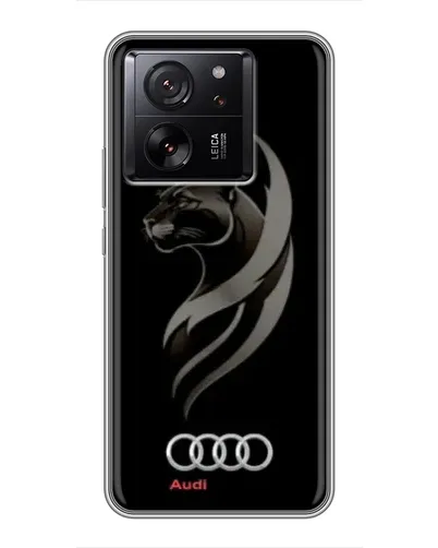 Чехол для Xiaomi 16 с картинкой «Графика — пантера и Audi» Чехол для Xiaomi 16 с картинкой «Графика — пантера и Audi»