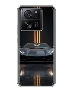 Чехол для Xiaomi 16 с картинкой «Lamborghini золотые линии» Чехол для Xiaomi 16 с картинкой «Lamborghini золотые линии»