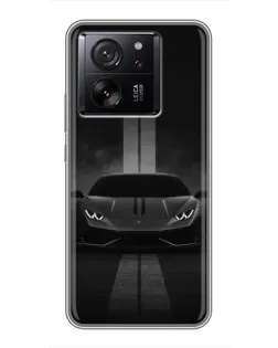 Чехол для Xiaomi 16 с картинкой «Lamborghini симметрия дорог»