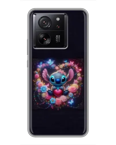 Чохол для Xiaomi 16 з картинкою «Stitch у квітах» Чохол для Xiaomi 16 з картинкою «Stitch у квітах»