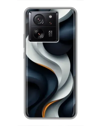 Чехол для Xiaomi 16 с картинкой «Объемные черно-белые ленты» Чехол для Xiaomi 16 с картинкой «Объемные черно-белые ленты»