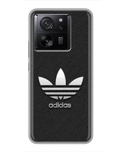 Чохол для Xiaomi 17 Max з картинкою «Adidas Карбонова текстура»