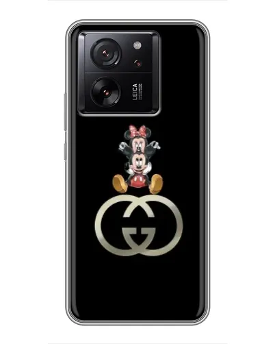 Чехол для Xiaomi 17 Max с картинкой «Минни Маус на лого» Чехол для Xiaomi 17 Max с картинкой «Минни Маус на лого»