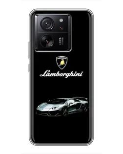Чохол для Xiaomi 17 Max з картинкою «Логотип Lamborghini класика»