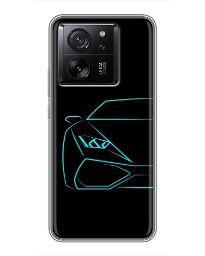 Чохол для Xiaomi 17 Max з картинкою «Блакитний силует Lamborghini» Чохол для Xiaomi 17 Max з картинкою «Блакитний силует Lamborghini»