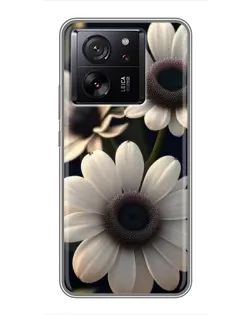Чохол для Xiaomi 17 Max з картинкою «Білі маргаритки макро»