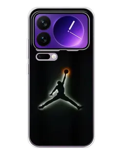 Чехол для Xiaomi 17 Pro Max с картинкой «Jordan Gradient Logo»