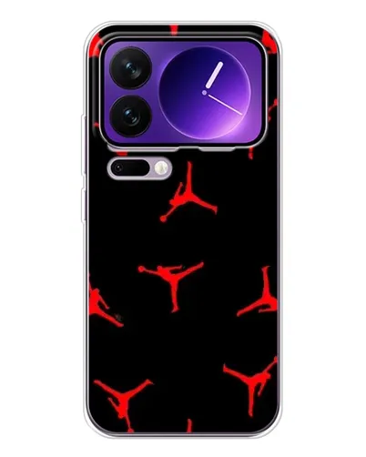 Чехол для Xiaomi 17 Pro Max с картинкой «Jordan Red Pattern» Чехол для Xiaomi 17 Pro Max с картинкой «Jordan Red Pattern»