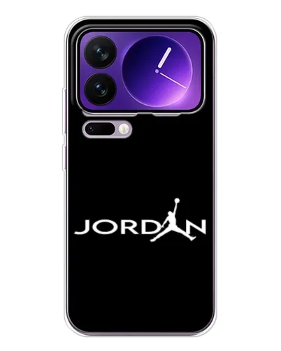 Чехол для Xiaomi 17 Pro Max с картинкой «Jordan White Logo» Чехол для Xiaomi 17 Pro Max с картинкой «Jordan White Logo»