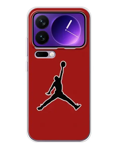 Чехол для Xiaomi 17 Pro Max с картинкой «Jordan Red Back» Чехол для Xiaomi 17 Pro Max с картинкой «Jordan Red Back»