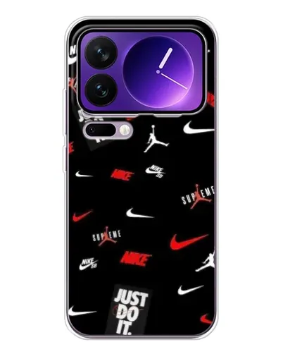 Чехол для Xiaomi 17 Pro Max с картинкой «Nike Mix Pattern» Чехол для Xiaomi 17 Pro Max с картинкой «Nike Mix Pattern»