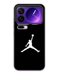 Чехол для Xiaomi 17 Pro Max с картинкой «Jordan Silhouette»
