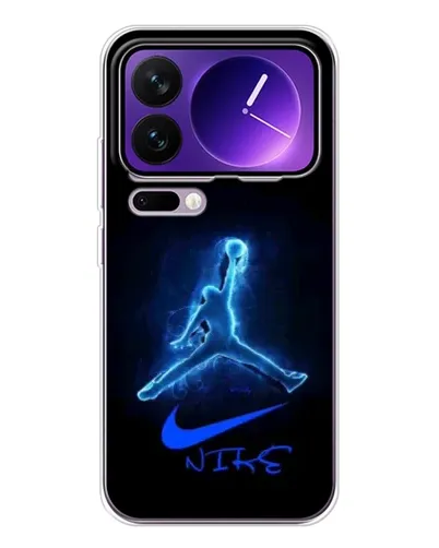 Чехол для Xiaomi 17 Pro Max с картинкой «Jordan Neon Blue» Чехол для Xiaomi 17 Pro Max с картинкой «Jordan Neon Blue»