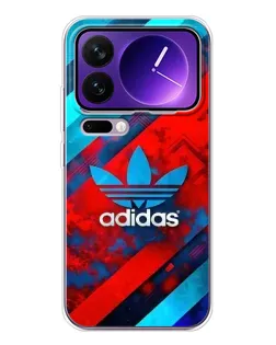 Чехол для Xiaomi 17 Pro Max с картинкой «Абстракция Adidas»