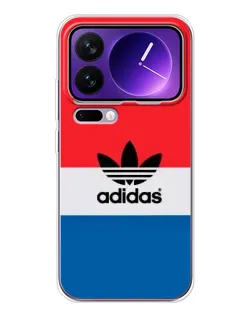 Чехол для Xiaomi 17 Pro Max с картинкой «Ретро блоки Adidas»