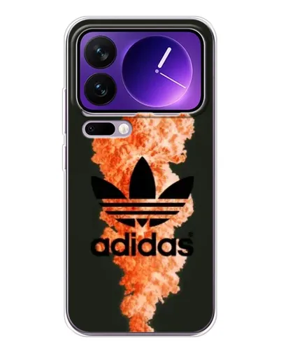 Чехол для Xiaomi 17 Pro Max с картинкой «Оранжевый дым Adidas» Чехол для Xiaomi 17 Pro Max с картинкой «Оранжевый дым Adidas»