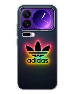 Чехол для Xiaomi 17 Pro Max с картинкой «Неоновый Adidas»