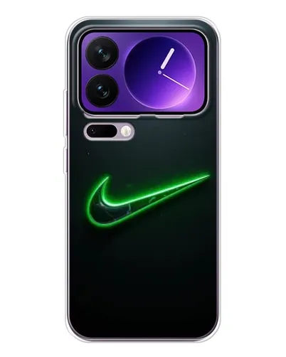 Чохол для Xiaomi 17 Pro Max з картинкою «Неоновий контур Nike» Чохол для Xiaomi 17 Pro Max з картинкою «Неоновий контур Nike»