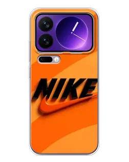 Чохол для Xiaomi 17 Pro Max з картинкою «Помаранчевий драйв Nike»