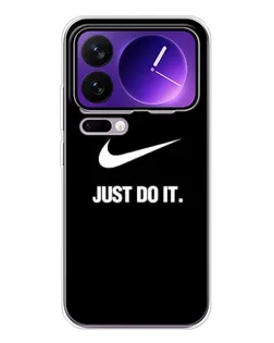 Чохол для Xiaomi 17 Pro Max з картинкою «Класичний принт Nike»
