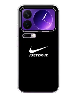 Чохол для Xiaomi 17 Pro Max з картинкою «Мінімалізм від Nike»
