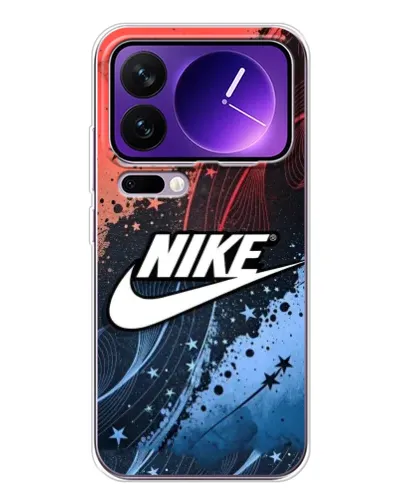 Чохол для Xiaomi 17 Pro Max з картинкою «Градієнтний принт Найк» Чохол для Xiaomi 17 Pro Max з картинкою «Градієнтний принт Найк»