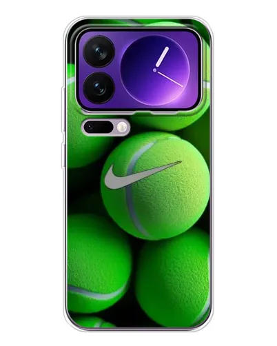 Чохол для Xiaomi 17 Pro Max з картинкою «Тенісні м'ячі Найк» Чохол для Xiaomi 17 Pro Max з картинкою «Тенісні м'ячі Найк»