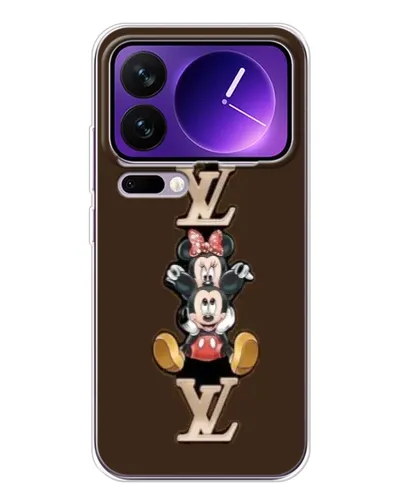 Чохол для Xiaomi 17 Pro Max з картинкою «LV та Міккі Маус» Чохол для Xiaomi 17 Pro Max з картинкою «LV та Міккі Маус»