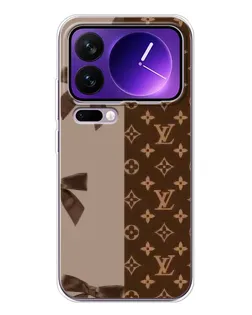 Чохол для Xiaomi 17 Pro Max з картинкою «Louis Vuitton — банти»