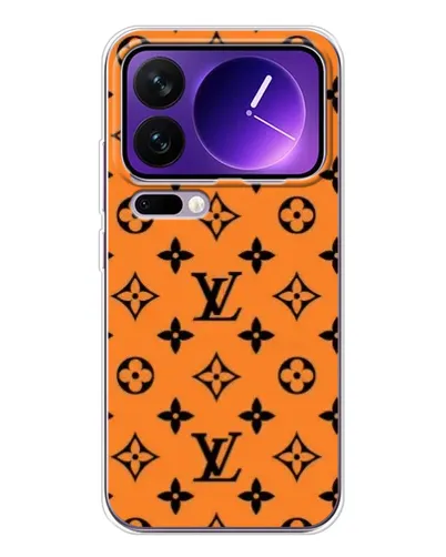 Чохол для Xiaomi 17 Pro Max з картинкою «Помаранчевий стиль LV» Чохол для Xiaomi 17 Pro Max з картинкою «Помаранчевий стиль LV»