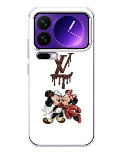 Чохол для Xiaomi 17 Pro Max з картинкою «LV та Міккі Маус» Чохол для Xiaomi 17 Pro Max з картинкою «LV та Міккі Маус»