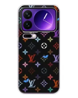 Чохол для Xiaomi 17 Pro Max з картинкою «Кольорова монограма LV»