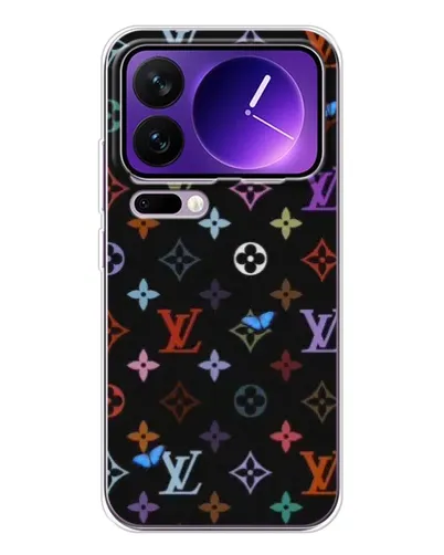 Чохол для Xiaomi 17 Pro Max з картинкою «Кольорова монограма LV» Чохол для Xiaomi 17 Pro Max з картинкою «Кольорова монограма LV»
