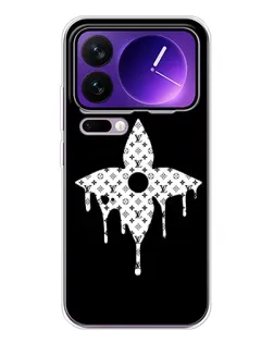 Чохол для Xiaomi 17 Pro Max з картинкою «Квіткова монограма»