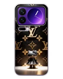 Чохол для Xiaomi 17 Pro Max з картинкою «Монограма з фігурою»