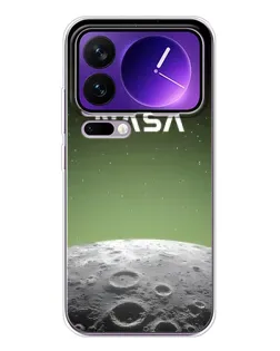 Чохол для Xiaomi 17 Pro Max з картинкою «NASA — місячний градієнт»