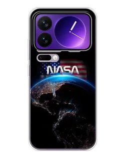 Чохол для Xiaomi 17 Pro Max з картинкою «Земля з космосу NASA»