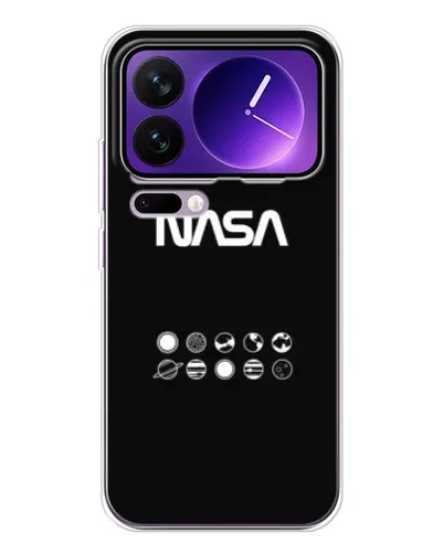 Чохол для Xiaomi 17 Pro Max з картинкою «NASA — технічний принт» Чохол для Xiaomi 17 Pro Max з картинкою «NASA — технічний принт»
